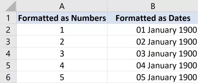 Cách chuyển đổi số serial thành ngày tháng trong Excel